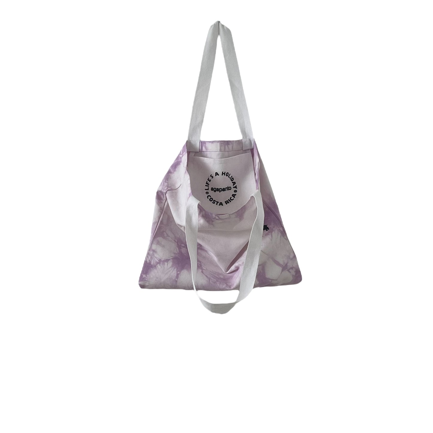 White Floral Tote Bag