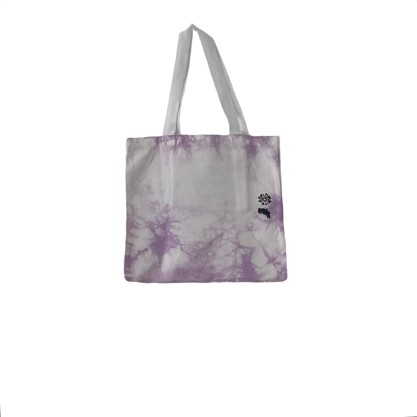 White Floral Tote Bag