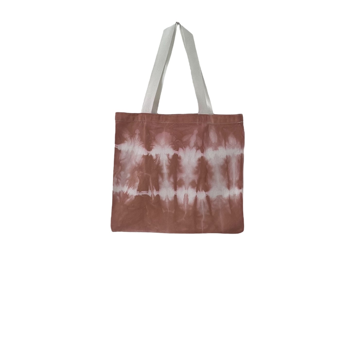 Coral Two Stripes Tote Bag